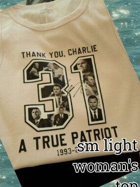 "Thank You, Charlie" 31 Graphic Tank Top